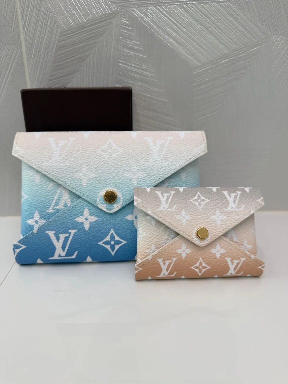Authentic Louis Vuitton By The Pool Kirigami Pochette 2-Piece Set
